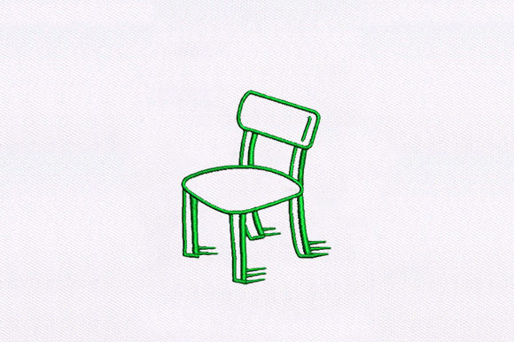 Chair Embroidery Design Review