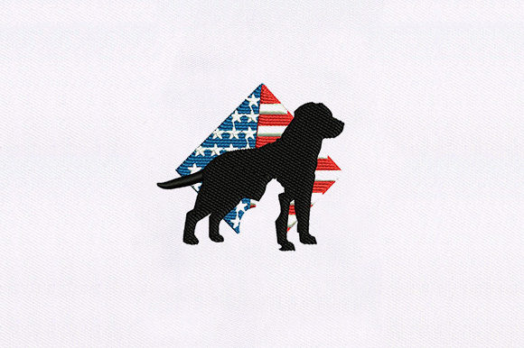 Dog Machine Embroidery Design