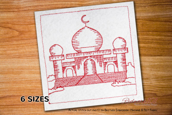Islam Masjid Embroidery