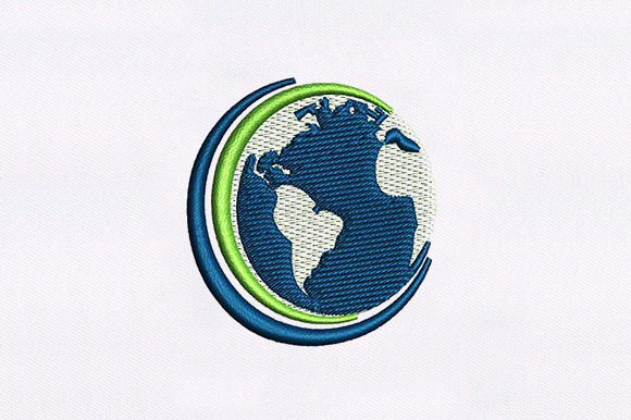 Our Earth Embroidery Design