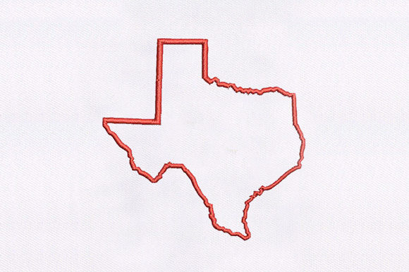 Red Border Line Map Design