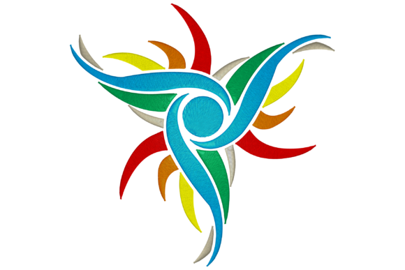 Symbol: A Versatile Embroidery Design